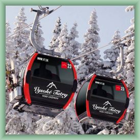 Lanovka Tatransk� Lomnica - Skalnat� pleso