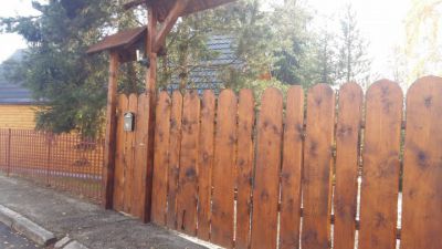 Liptovská chata pri potoku