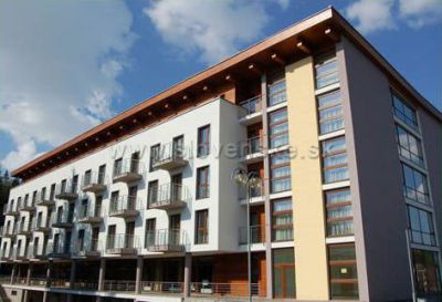 Apartmán v hoteli Crocus s kozubom