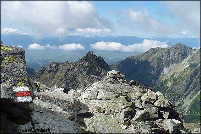 Rysy - sestup do sedla Váha