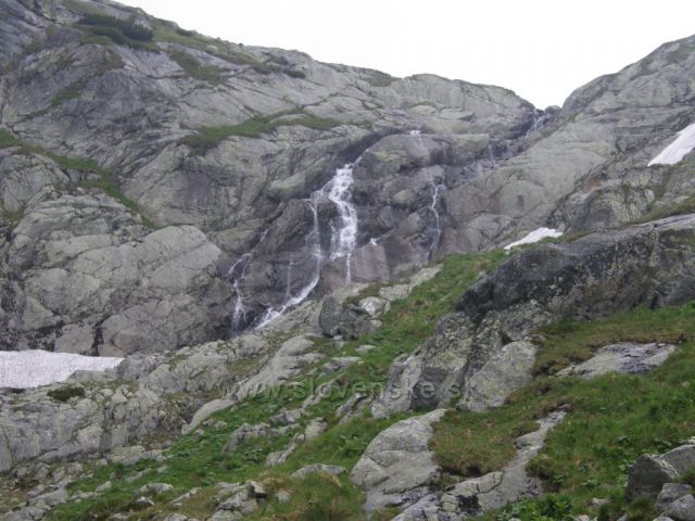 druhý vodopád pod Téryho chatou-Vysoké Tatry