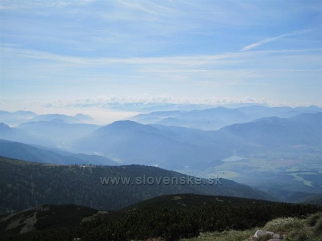 Velká Fatra z Velkého Kriváně