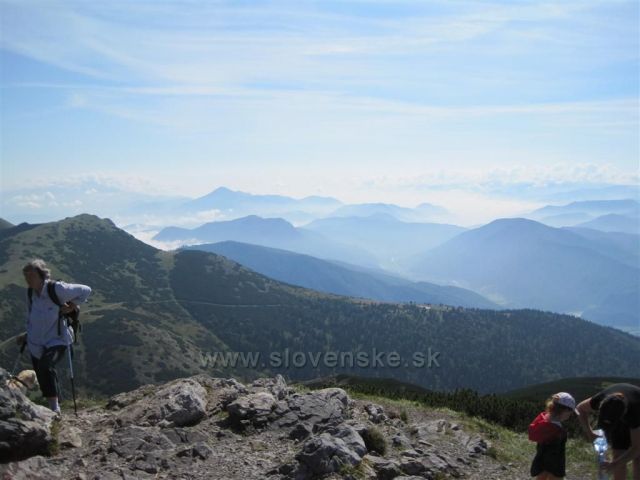 Velká Fatra z Velkého Kriváně