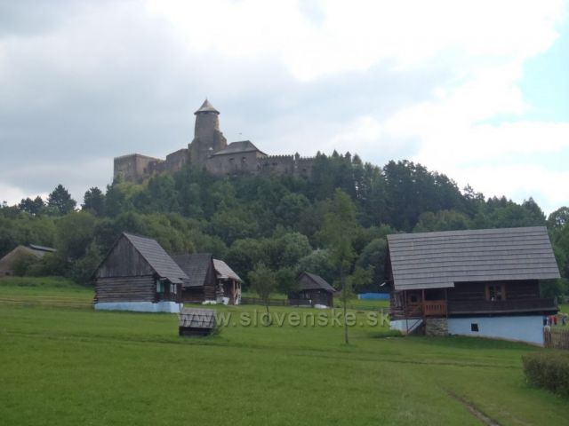 Stará Ĺubovňa-skanzen a hrad
