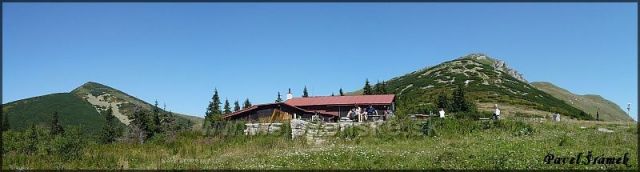 Chata pod Chlebom mezi Kriváněm a Chlebem