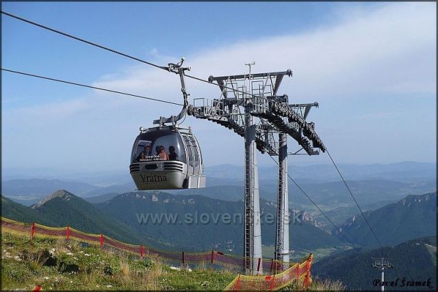 Lanovka Vrátna - Chleb