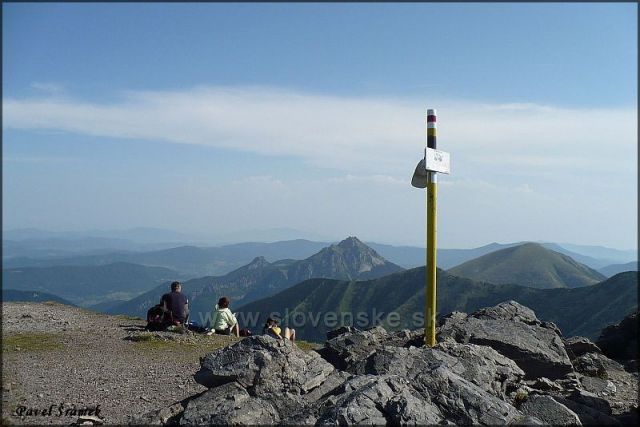 Vrchol Veľkého F. Kriváňa