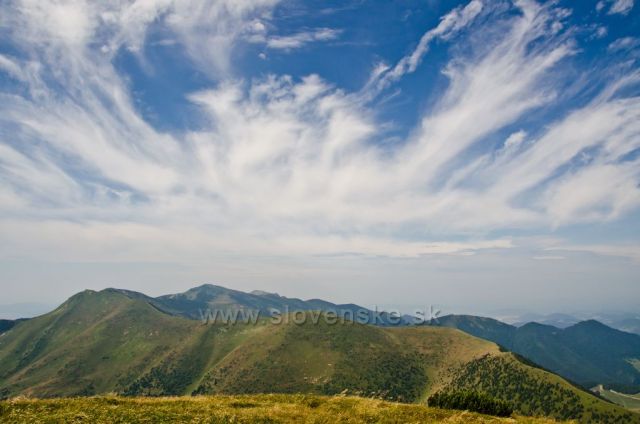 Hřeben Malé Fatry ze Stohu