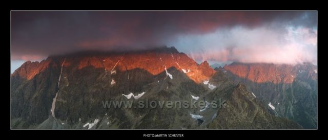 Gerlachovský štít v mracích