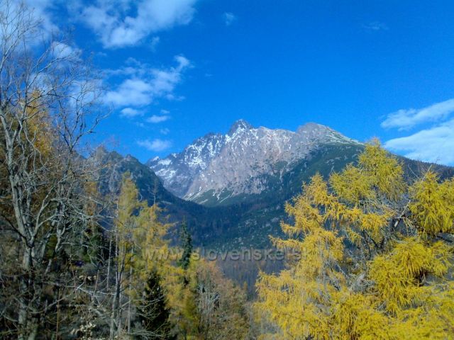 pohled na Lomnický štít