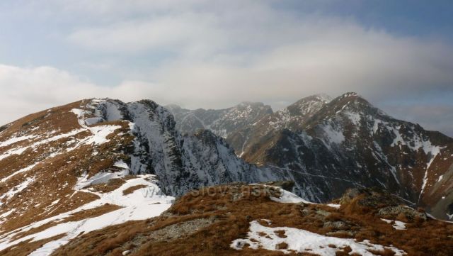 směrem k Smutnému sedlu od Plačlivého