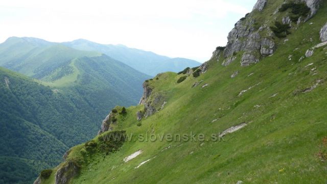 svahy Velkého Rozsutce