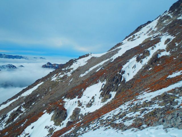 Výhľad zo Sedielka pod Malým ľadovým - Vysoké Tatry