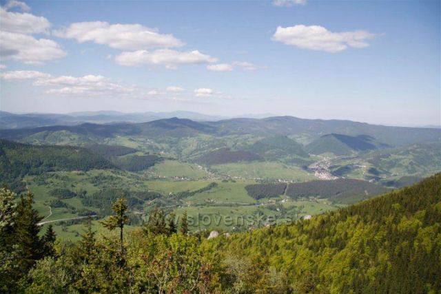 Mala Fatra, Vyhlad z Maleho Rozsudca