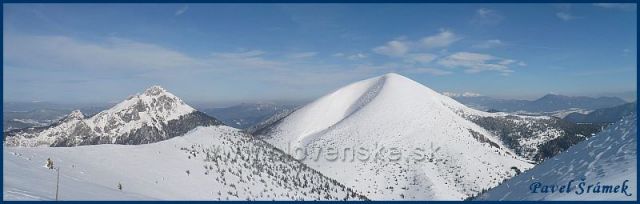 Nejkrásnější vrcholy Malé Fatry - Velký Rozsutec a Stoh