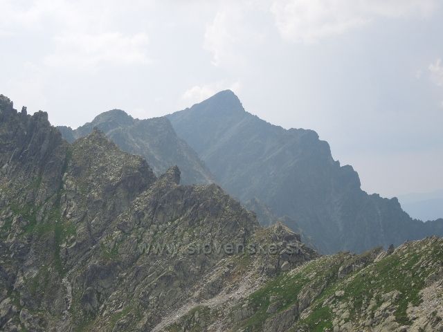 Kriváň, pohled z Bystrého sedla