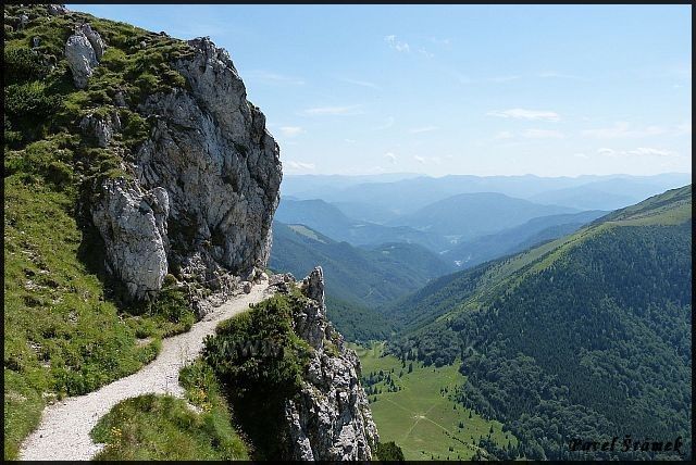 Sedlo Medziholie z Velkého Rozsutca