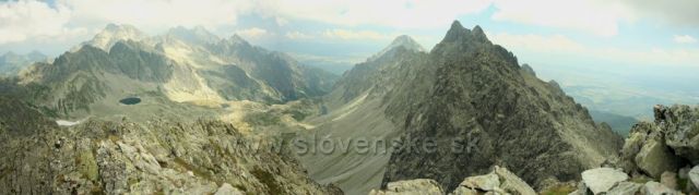 Panorama z Východné Vysoké