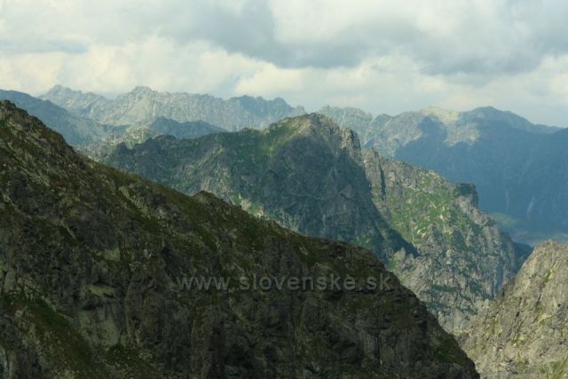 z Východné Vysoké výhled na Orlu Perč