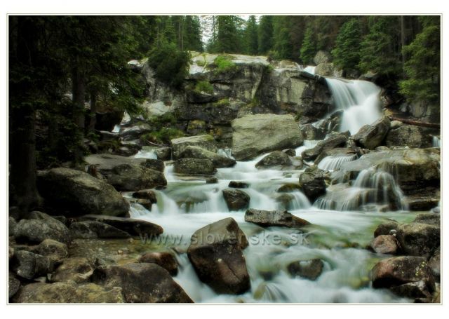Vodopád na Studeném potoce