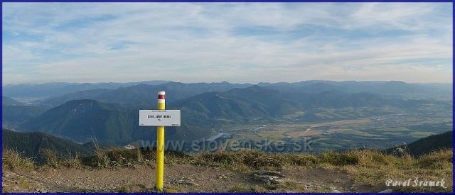 Steny jižní vrchol