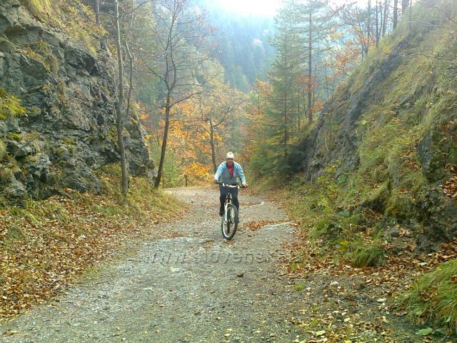 Kvačianska dolina a jej stoupání