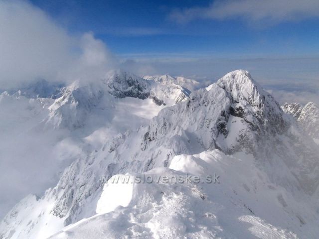 Vrcholy z Lomničáku