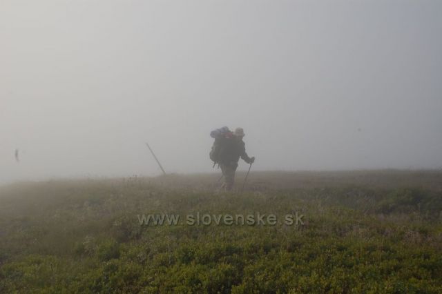 V mlze a dešti na Latiborskou horu 19.července 2010
