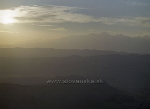 Tatry a Spišský hrad
