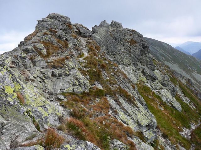 Po hřebeni k Baníkovu