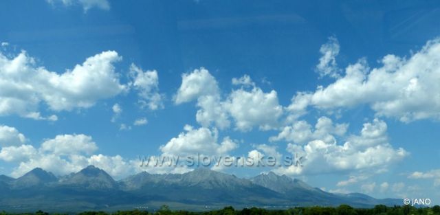 Letmý pohľad z diaľnice