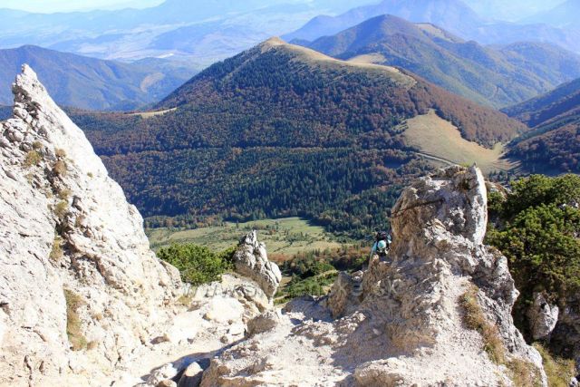 Lezení na Velký Rozsutec