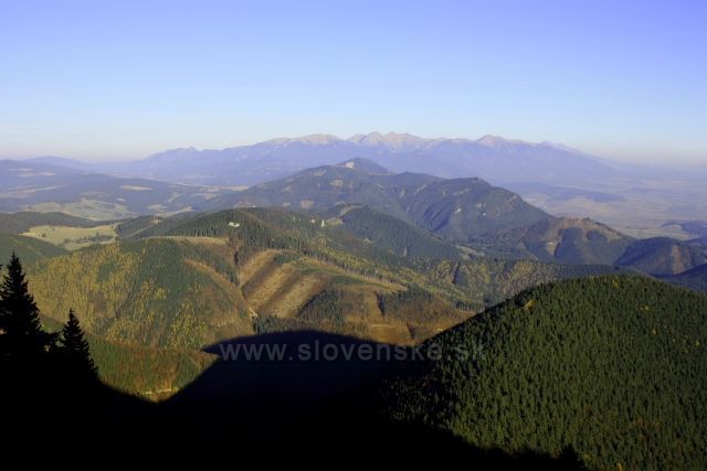 panorama ze sedla Vráca