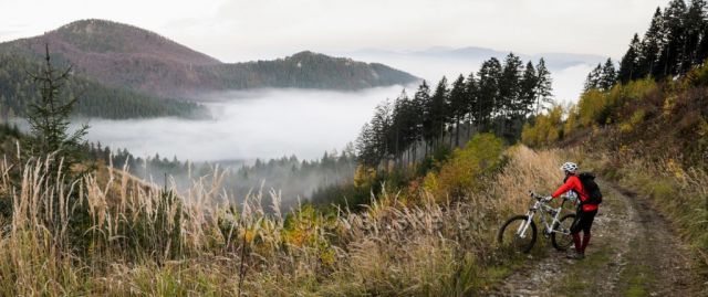 Jesenná inverzia cestou na Minčol