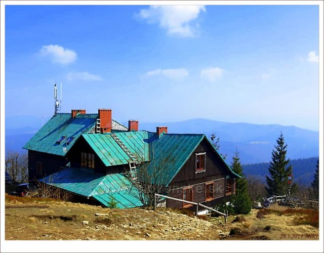 Chata na polské straně