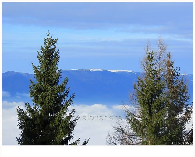 Výhledy cestou na Tlstú