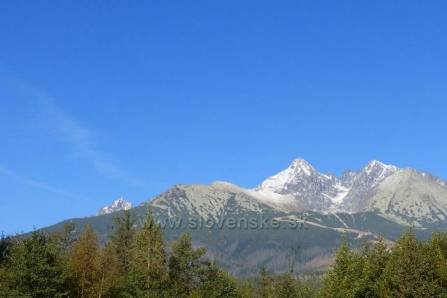 Skalnaté sedlo a lomnický Štít
foto Michal Daněk