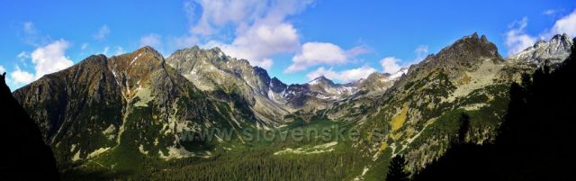 Pohlad z Ostrohy na krasy Tatier