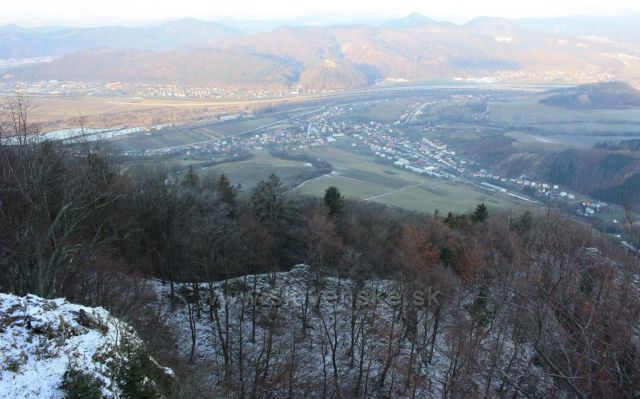 Maninské výhledy směr Považská Teplá