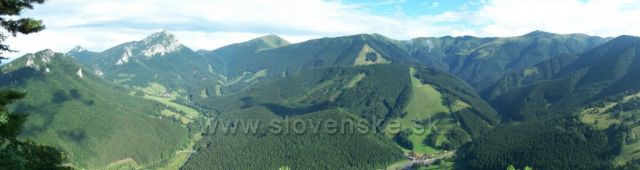 panorama od sokolie