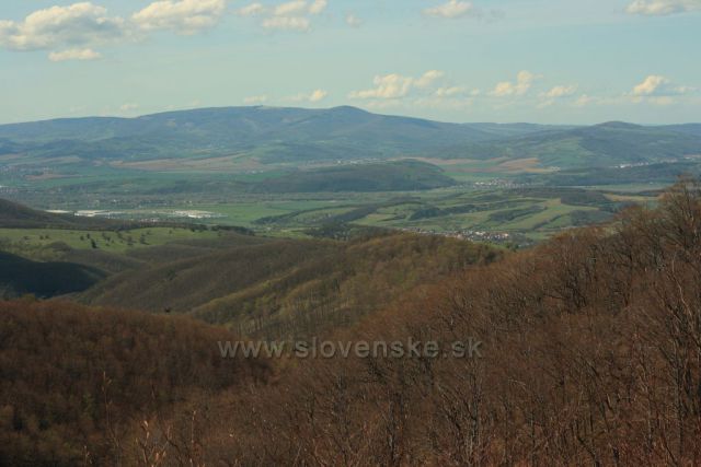 výhled od útulny Izba