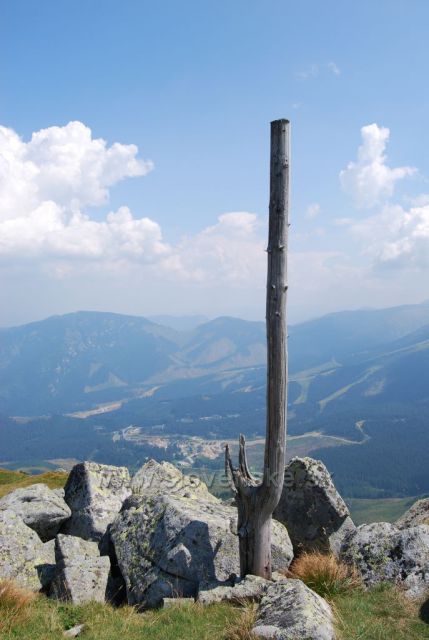 hřebenovka 
sedlo Poľany
Demänovská Dolina