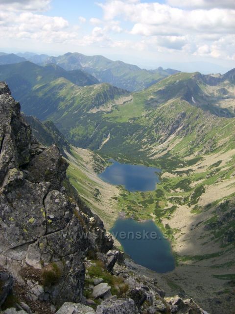 Vysoké Tatry výhľad z Kôprovského štítu