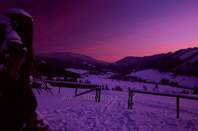 Kysuce-Skoré ráno v Kysuckých Beskydách