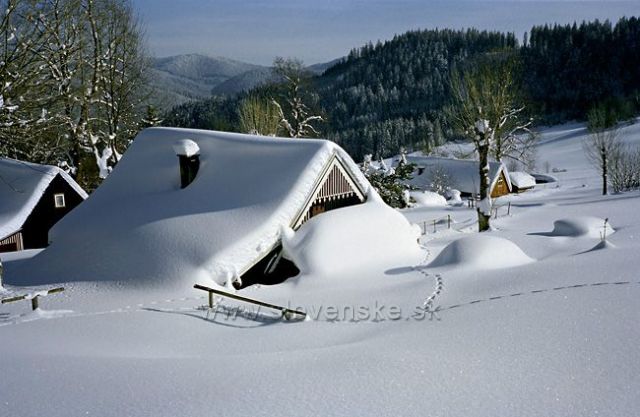 Kysucké Beskydy osada Mazúrovci