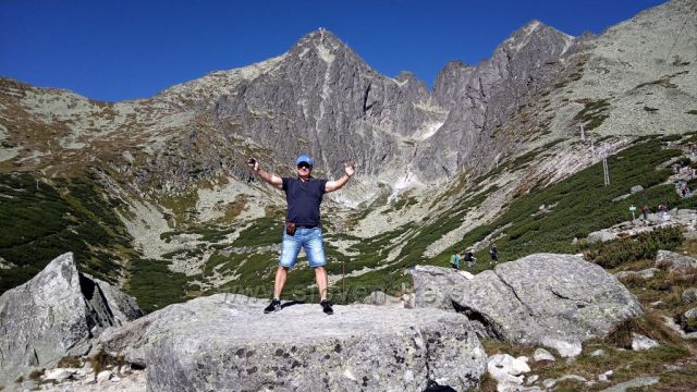 Pod Lomnickým štítom na Skalnatom plese.
