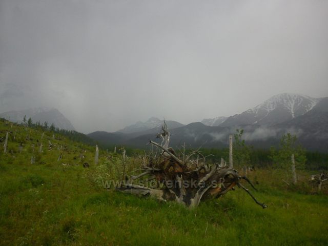 Před bouří, Vysoké Tatry