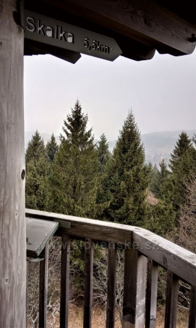 Na Vyhliadkovej veži Krahule.