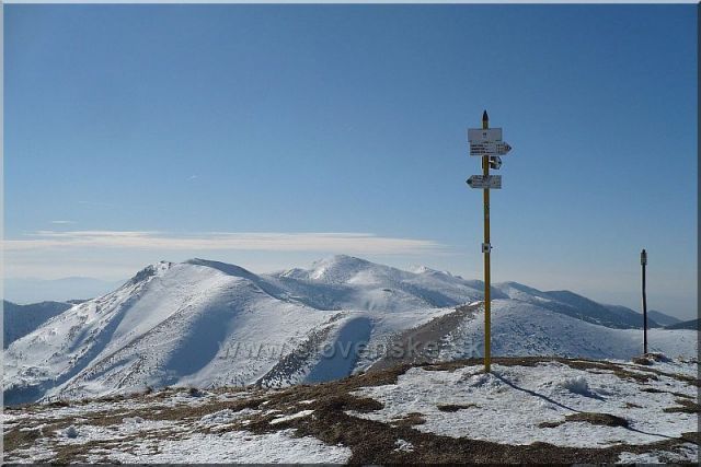 Stoh 1609 m.n.m - vrchol