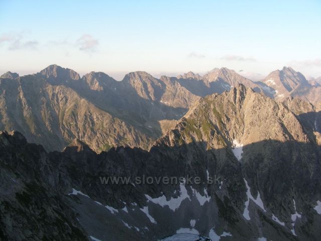 Pohled z Furkotského 2403,5 m.nm